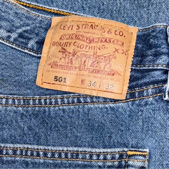 Vintage Levis 501 XX Made in USA 00501 0193 - Picture 5 of 16